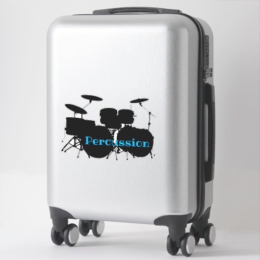 Sticker Tambour Ensemble Percussion Conception Contour Sti (Sur valise)