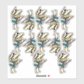 Sticker Tambours (Feuille)