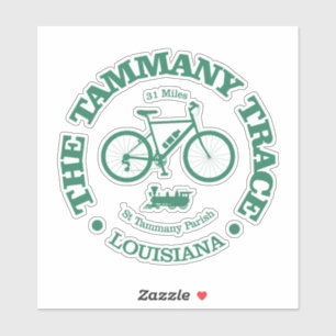 Sticker Tammany Trace (cyclisme)