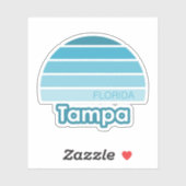 Sticker Tampa Floride (Feuille)