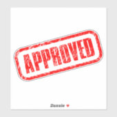 Sticker Tamponné (Feuille)