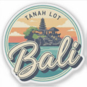 Sticker Tanah Lot Bali Indonesia Travel (Devant)