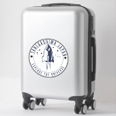 Sticker Tanegashima Japon Explorez l'Univers  (Sur valise)