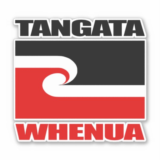 Sticker Tangata Whenua (Devant)