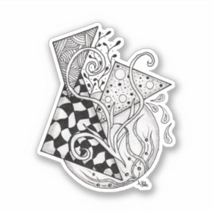Sticker Tangle Dessin