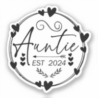 Tante Est 2024 Faire-part de grossesse Tante Amusa