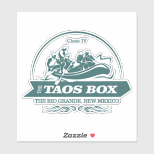Sticker Taos Box (Rio Grande) (rafting 2)