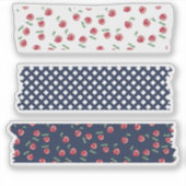Sticker Tape Motif Cherry Washi (Devant)