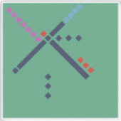 Sticker Tapis PDX (ancien style) (Devant)