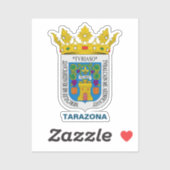 Sticker Tarazona (Aragon, Espagne), blason (Feuille)