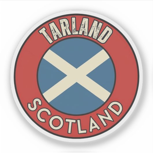 Sticker Tarland, Écosse (Devant)