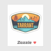Sticker Tarrant, Alabama (Feuille)