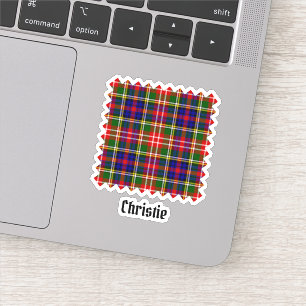 Sticker Tartan du clan Christie