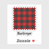 Sticker Tartan pour MacGregor Rob Roy (Feuille)