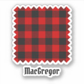 Sticker Tartan pour MacGregor Rob Roy (Devant)
