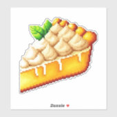 Sticker Tarte à la citrouille (Feuille)
