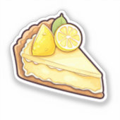 Sticker Tarte au citron (Recto)