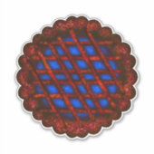 Sticker Tarte aux bleuets (Devant)