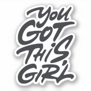 Sticker T'as cette fille
