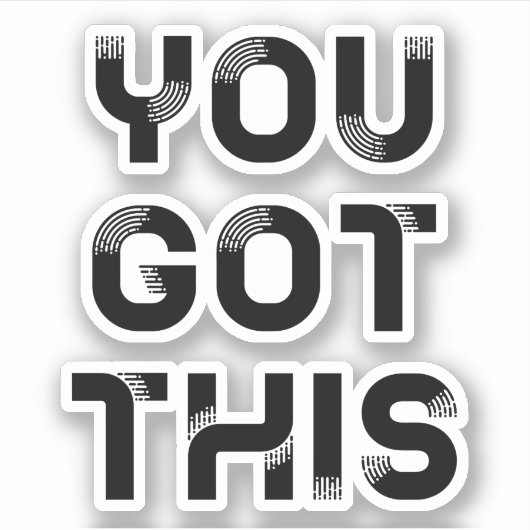 Sticker T'as compris (Devant)