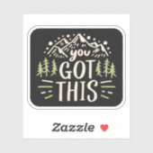 Sticker T'as compris (Feuille)