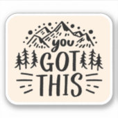 Sticker T'as compris (Devant)