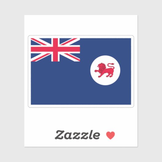 Sticker Tasmanie (Feuille)
