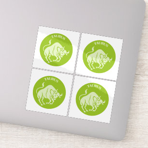Sticker Taureau, Signe du Zodiaque, Horoscope, Astrologie
