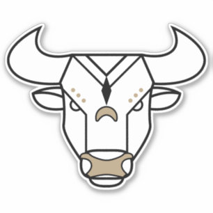Sticker Taurus Bull signe terrestre symbole astrologique o