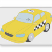 Sticker Taxi (Devant)