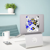 Sticker Taylor Family Crest (Ordinateur portable sur le bureau)