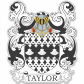 Sticker Taylor Family Crest (Devant)