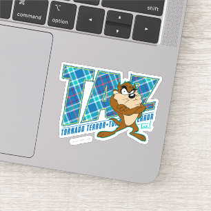 Sticker TAZ™ Tornado Terreur Plaid