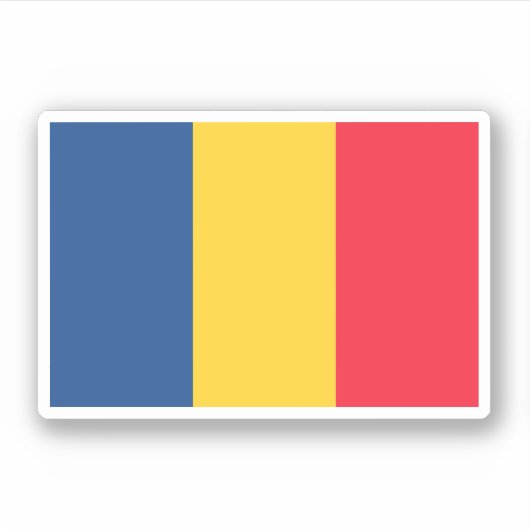 Sticker Tchad (Devant)