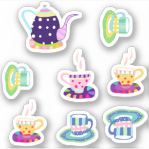 Sticker Tea Party : .