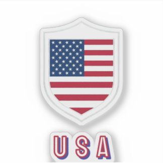 Sticker Team USA Soccer support