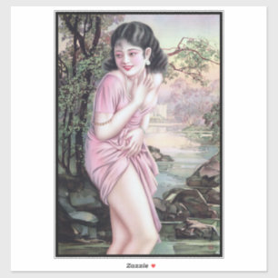 Sticker Tease en Stream Oasis par Shanghai China Girl