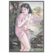 Sticker Tease en Stream Oasis par Shanghai China Girl (Devant)