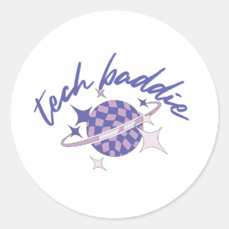 Sticker Tech Baddie
