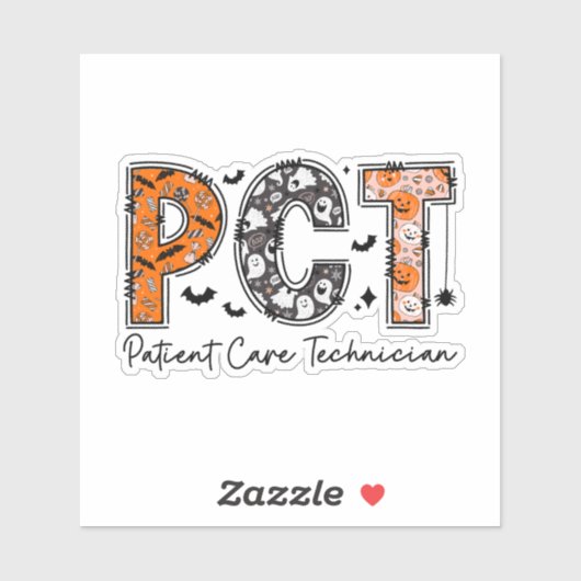 Sticker Technicien en soins aux patients (Feuille)