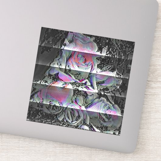 Sticker Techno Bouquet (Détail)