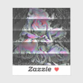 Sticker Techno Bouquet (Feuille)