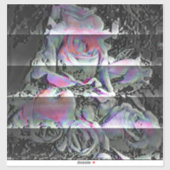 Sticker Techno Bouquet (Feuille)