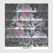 Sticker Techno Bouquet (Feuille)