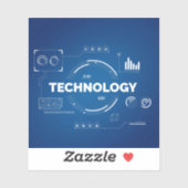 Sticker Technologie (Feuille)