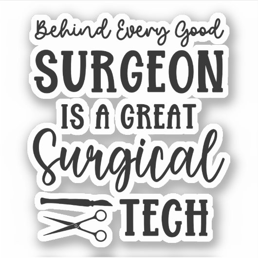 Sticker Technologie chirurgicale | Appréciation du technol (Devant)