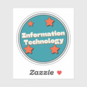Sticker Technologie de l'information (Feuille)