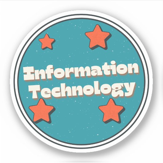Sticker Technologie de l'information (Devant)