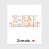 Sticker Technologie de rayons X, Technologue de rayons X C (Feuille)