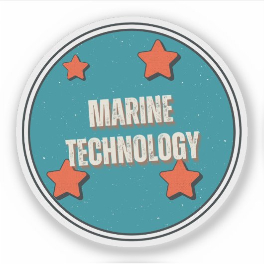 Sticker Technologie marine (Devant)